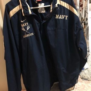 Navy Lacrosse Pullover jacket